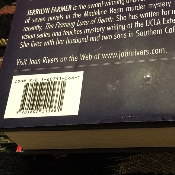 NWT, MURDER AT at the ACADEMY AWARDS, Joan Rivers,Large Print edition,Hardcover - Picture 3 of 6